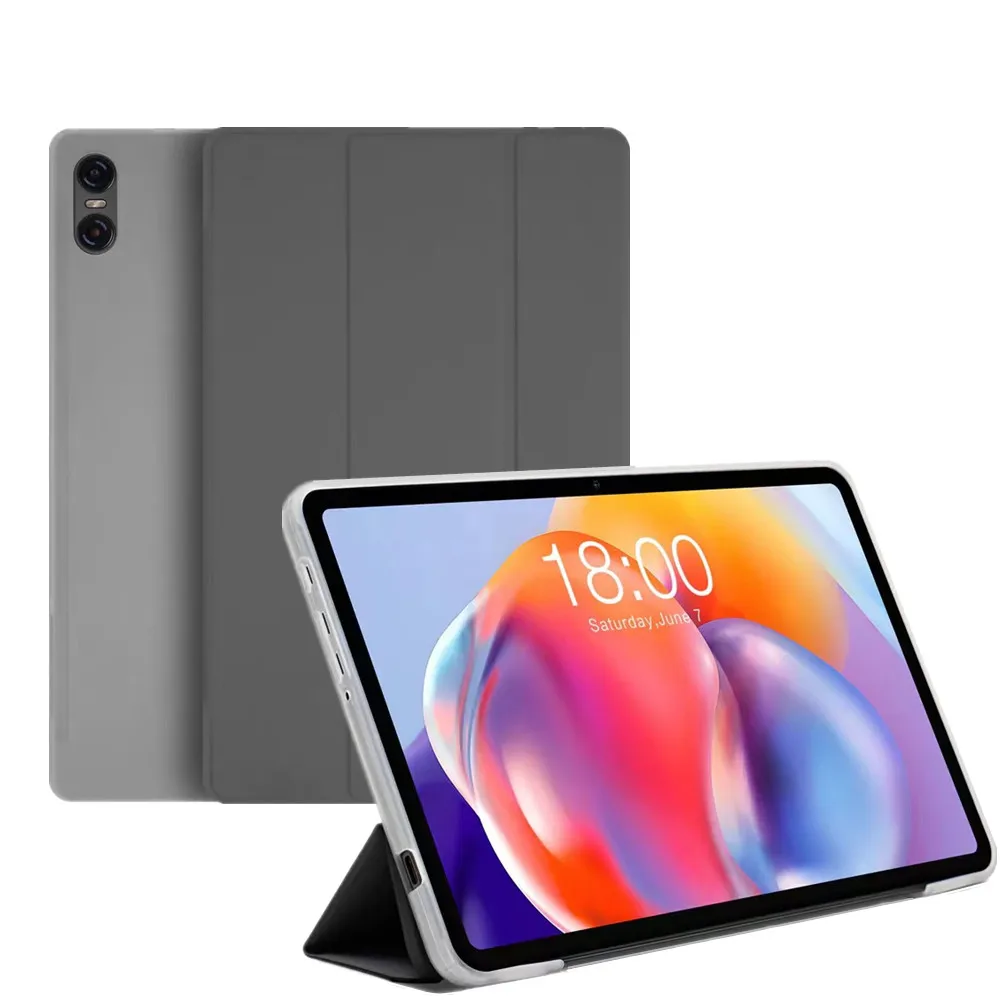 Flip Case para Teclast T40 Air 10.4 2023 Tablet Suporte Dobrável Capas de Couro pu Capa Inteligente Tpu Macia