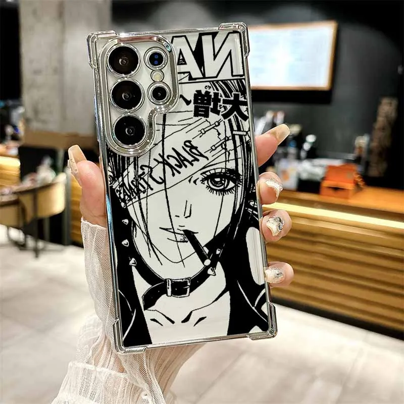 Stylish Cool Anime NANA Plating Anti-Fall Phone Case
