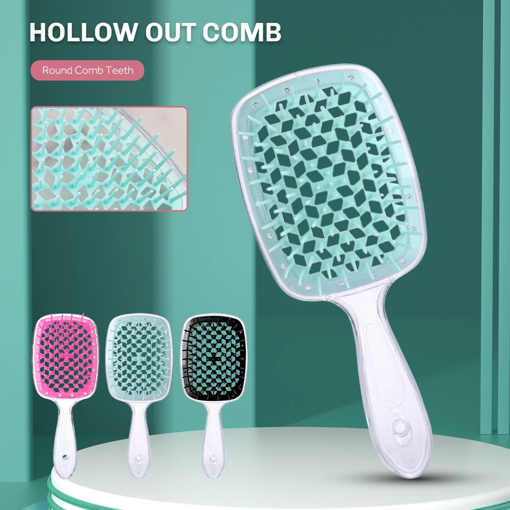 

Air Cushion Combs Women Scalp Massage Comb Hair Brush Hollowing Out Home Salon DIY Hairdressing Tool For Hair Barber Accessories