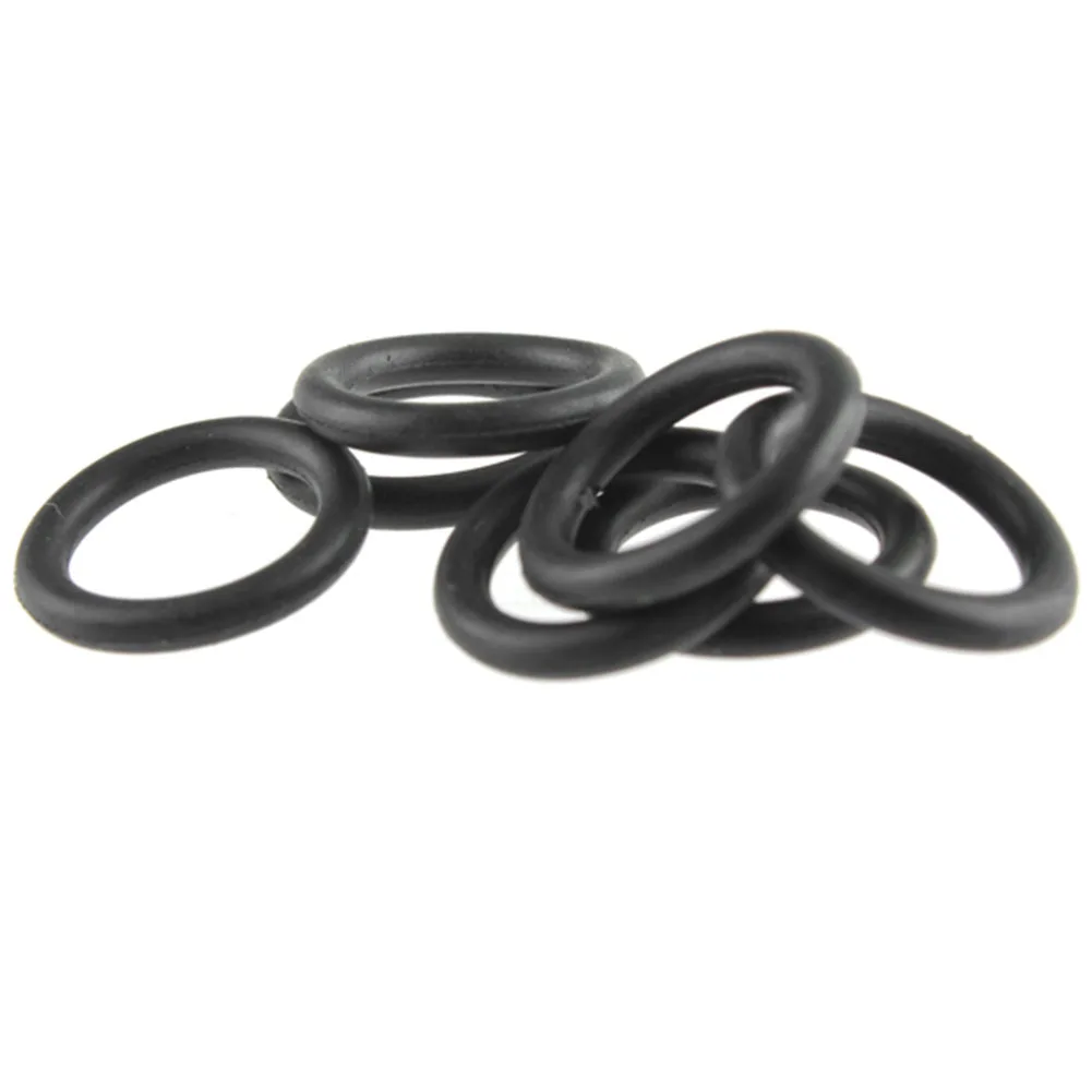 

Efficient Sealing Rubber Rings Pack of 50 Black Oring Sealing Leather Rings for Garden Water Pipe Pacifier Connector