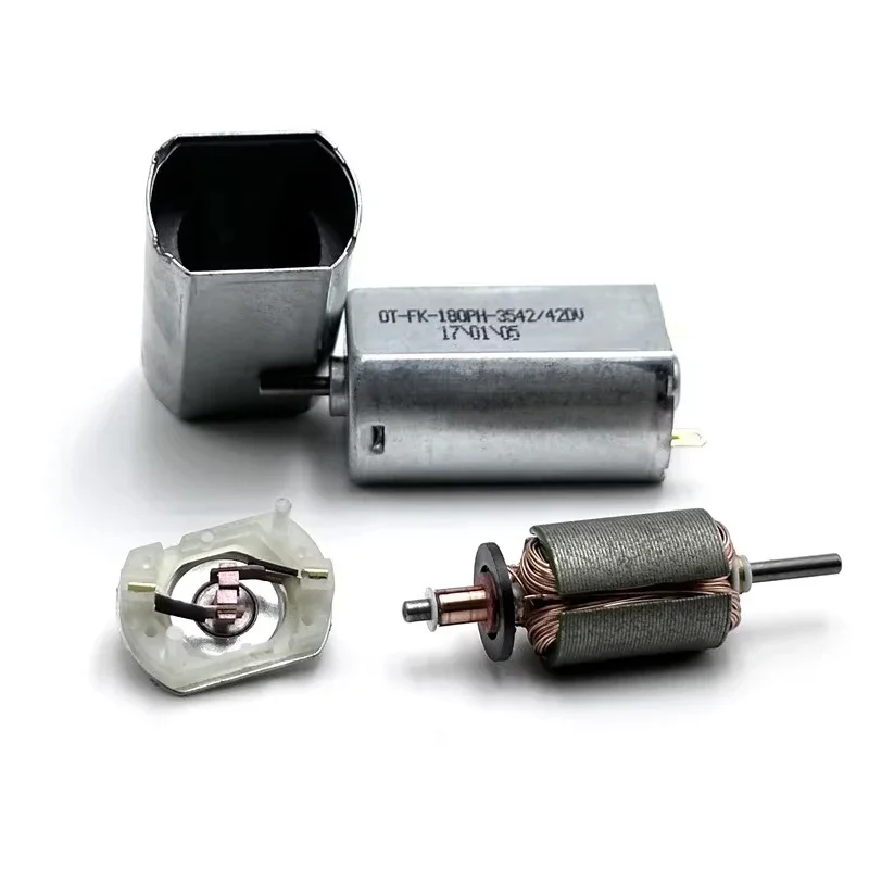 FK-180PH-3542 미니 180 고속 DC 모터 3V-6V 21500RPM 카본 브러시 포함 강력 자석 DIY RC 장난감 자동차 보트 모델용