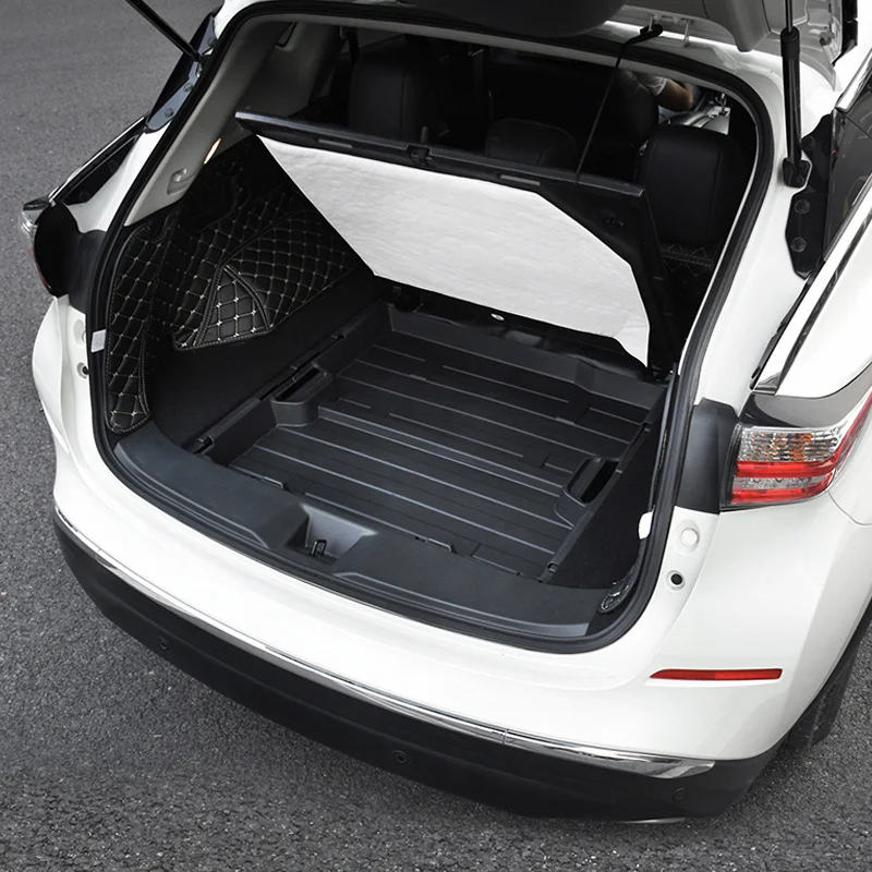 Étagère/rétroviseur De Coffre Rétractable Pour Nissan Murano 2015-2023 - Toile Et Aluminium, Beige