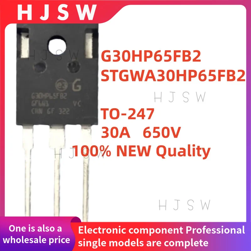 High-Quality Power Transistors TO-247 Package - 30A 650V (5/10/20PCS)