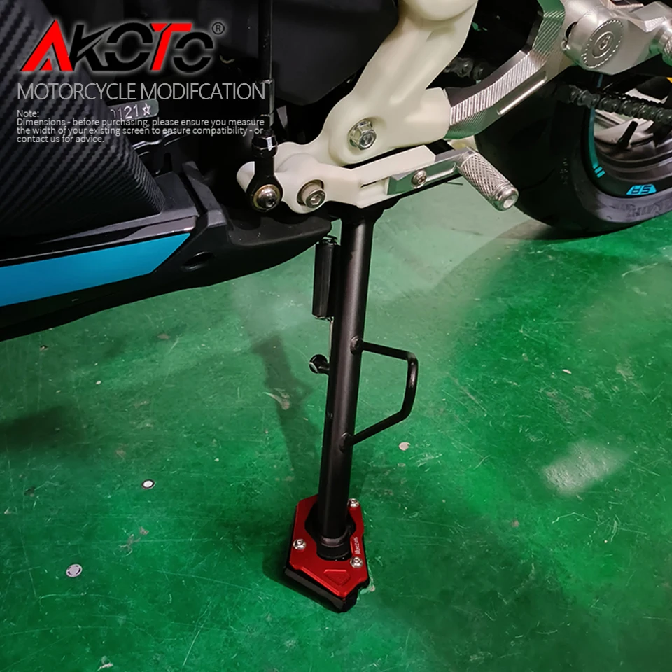 Soporte lateral para motocicleta, accesorios para CFMOTO 450SR 450