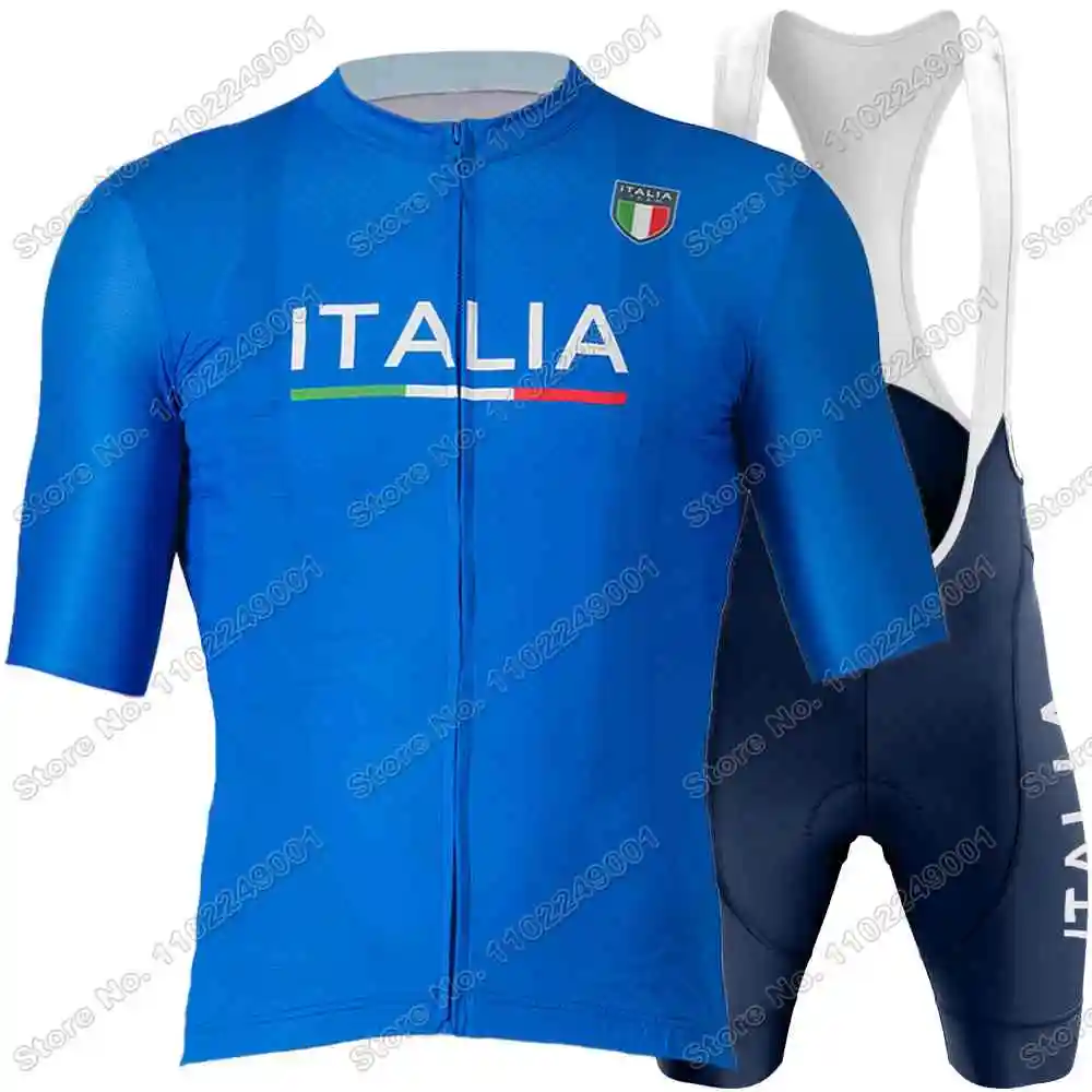 Bici Abbigliamento Astana 2022 2024 Italia Maglia Da Ciclismo