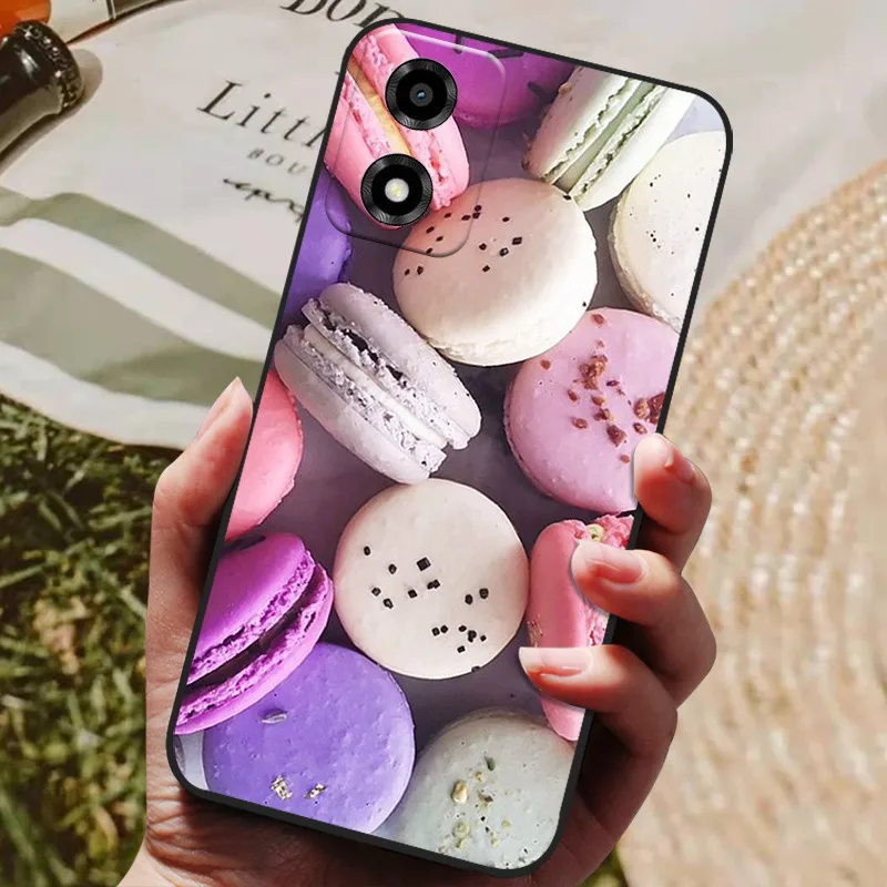 Artistic Wolf and Lion Shockproof Soft TPU Phone Case