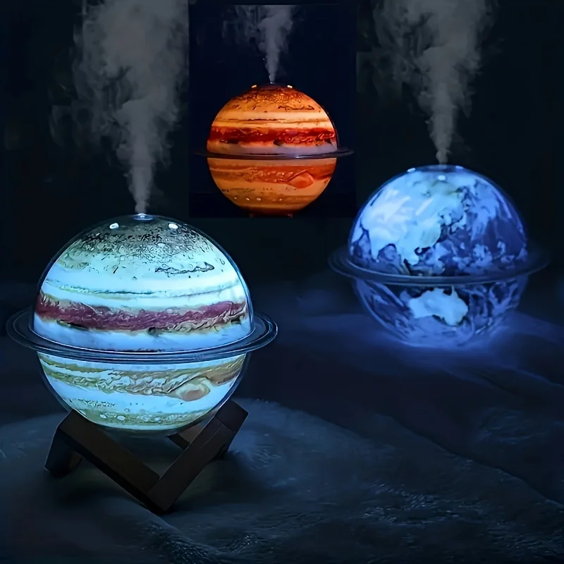Creative Planet USB Humidifier with Colorful LED Lights,330ml ...