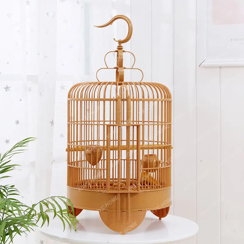 

Round Classic Assemblage Zone Chassis Display Cage Wide Cage Big Brother Thrush Cage Xuanfeng Parrot Cage Household Bird Cage