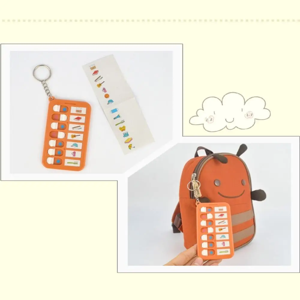 Self-disciplined Good Habit Punch Card Detachable Schedule Memo Self-discipline Punch Card Good Habit Develepment Efficient