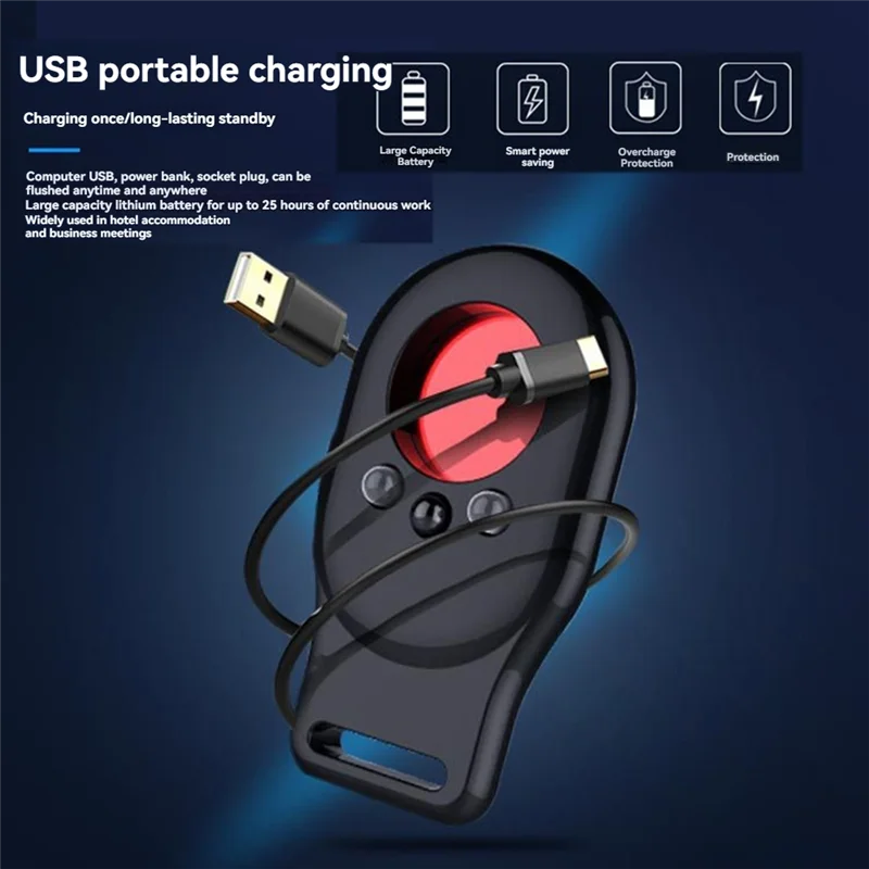 Anti-Theft LED IR Alarm For Hotel, Rental, Outdoor Travel Anti Candid Camera Security Device