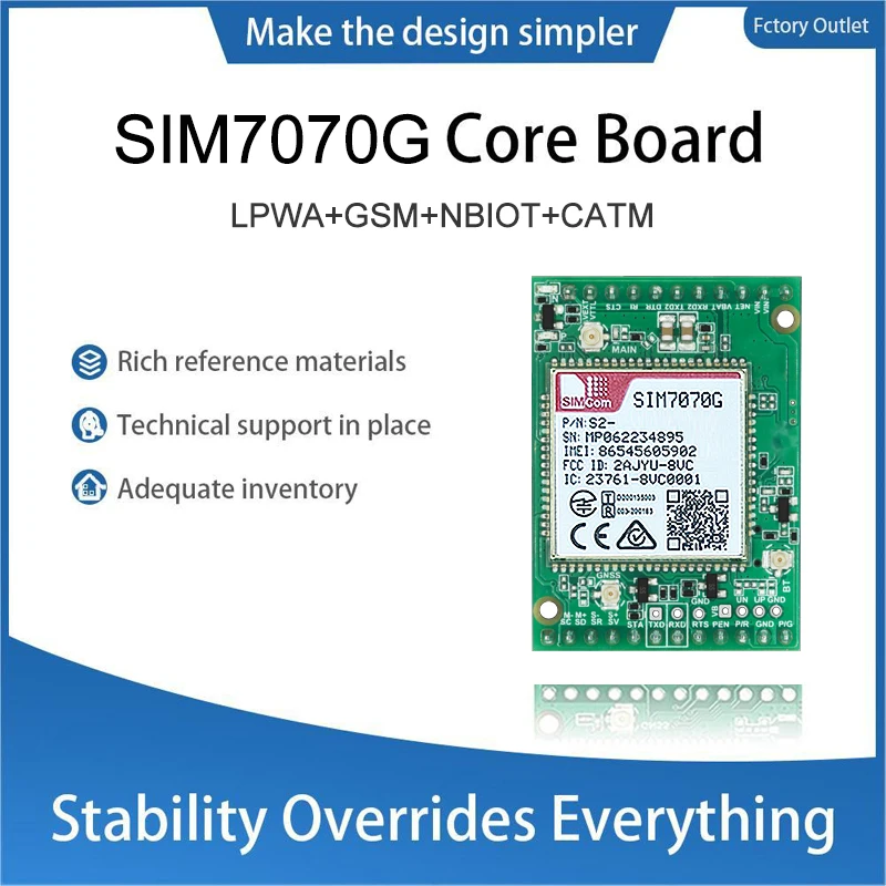 SIM7070G-SIM7070E-Module-Breakout-board-NBIOT-CATM-Testing-development ...