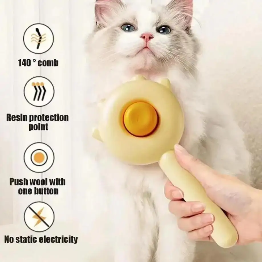 New Hair Remover Hairs Comb Pets Smoothing Floating Removal Woolen Goods Pet Cat Comb Specific Brush Dog Cats Needle Hair Comb