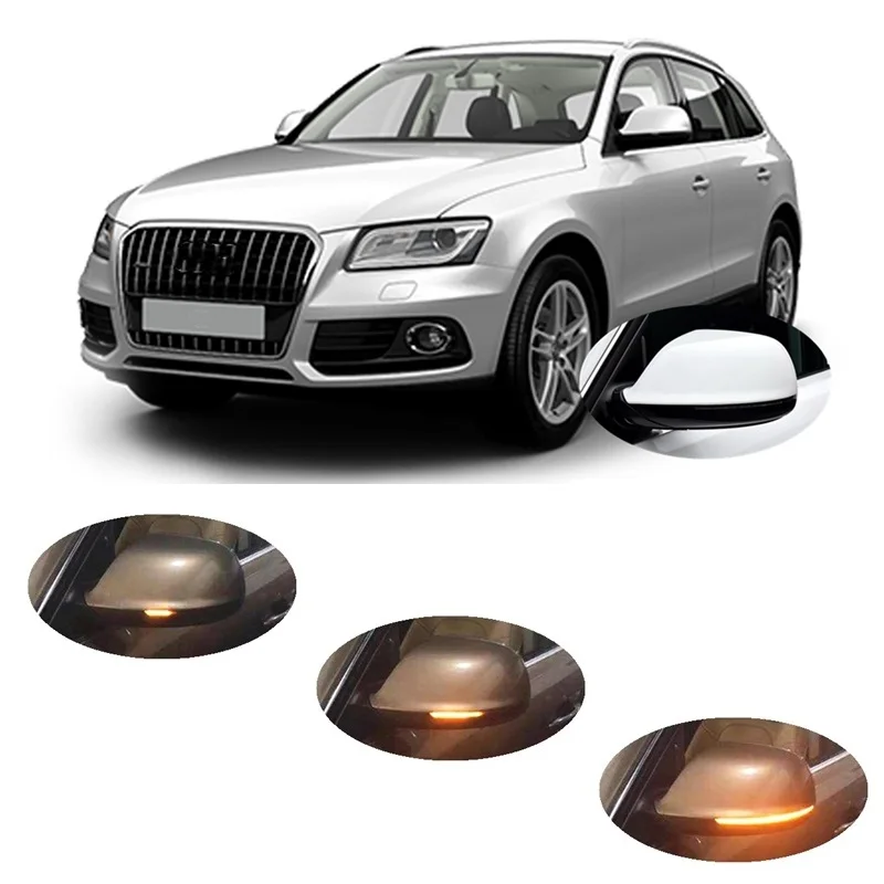 Für audi q5 sq5 8r 2008 2009 2010 2011 2012 2013 2014 2015 2016 2017  sequentielle LED-Anzeige Rückspiegel Blinker - AliExpress