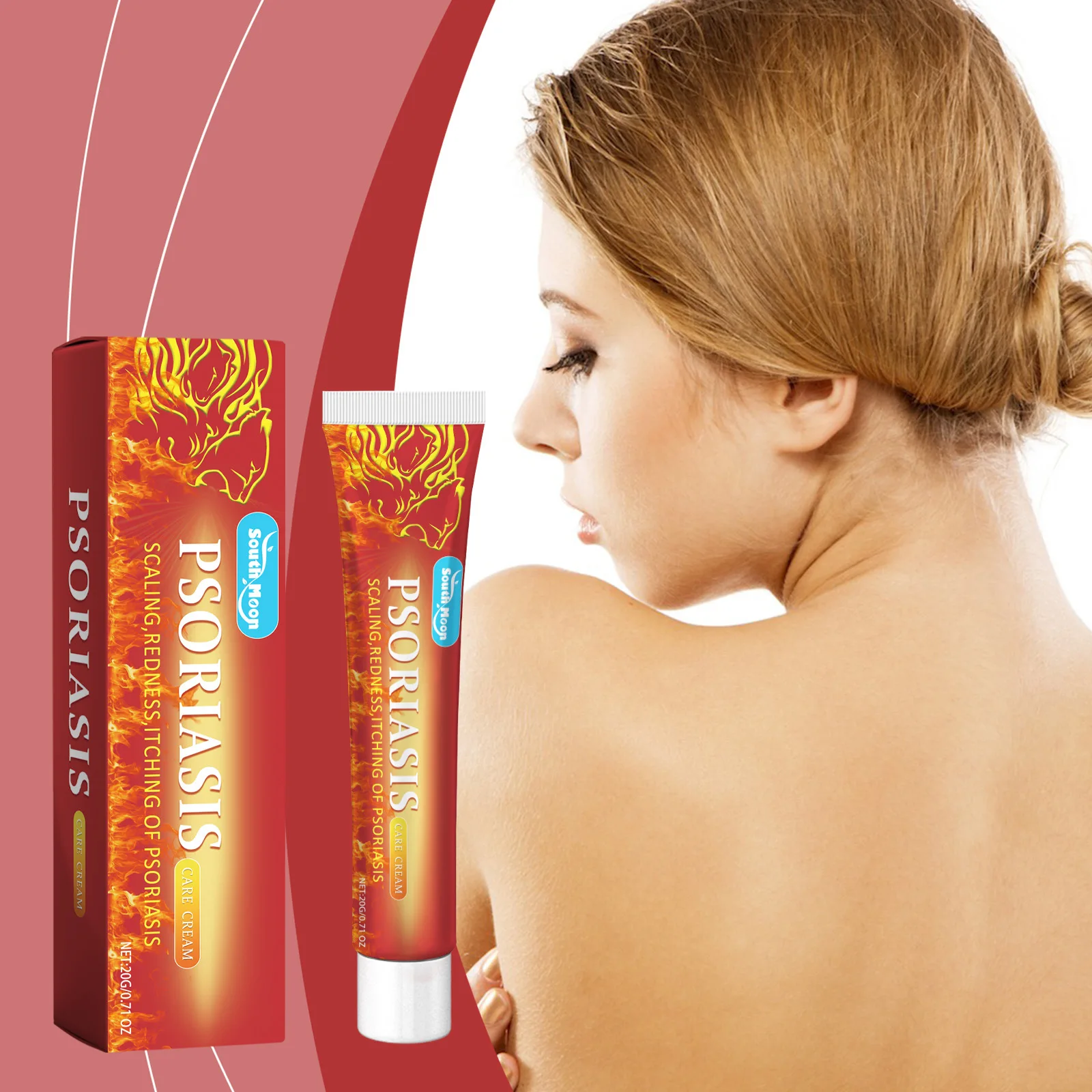 Herbal Psoriasis Ointment Eczematoid Skin Antipruritic Repair Cream Dermatitis Urticaria Rash Antibacterial Disinfect Skin Care