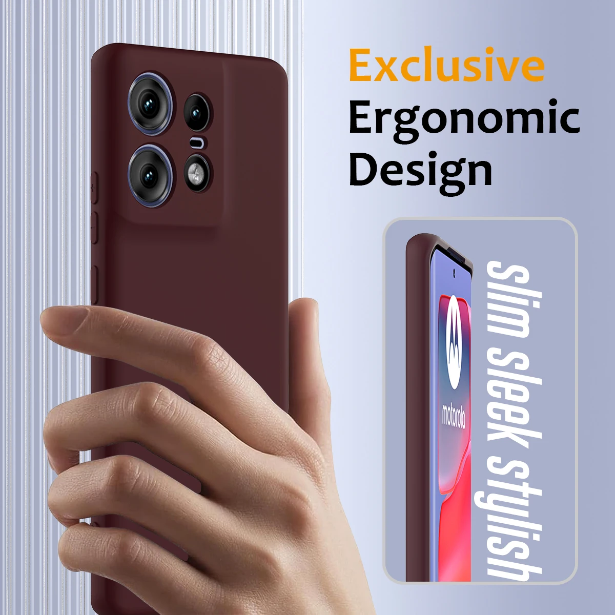 Premium Liquid Silicone Case with Magnetic Wireless Charging and Shockproof Protection