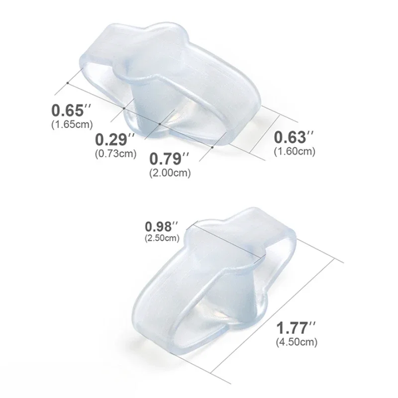 3 Types Soft Elastic Toe Separator Silicone Hallux Valgus Orthopedic Protector Thumb Corrector Spacers Bunion Relief Foot Care toe separators toe corrector toe protector