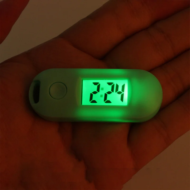 Mini Portable Digital Electronic Watch Student Keychain Watch Quiet