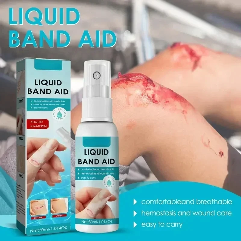 Liquid Bandage 30ml Waterproof Liquid Spray Wound Healing Gel