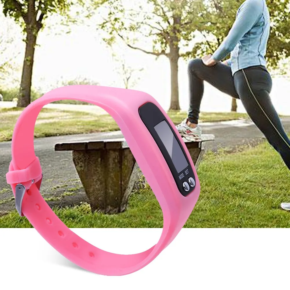Calorie Counter Pedometer Bracelet Smart Bracelet Watch Wristband Calorie Counter Pedometer Sports Fitness  Step Counter