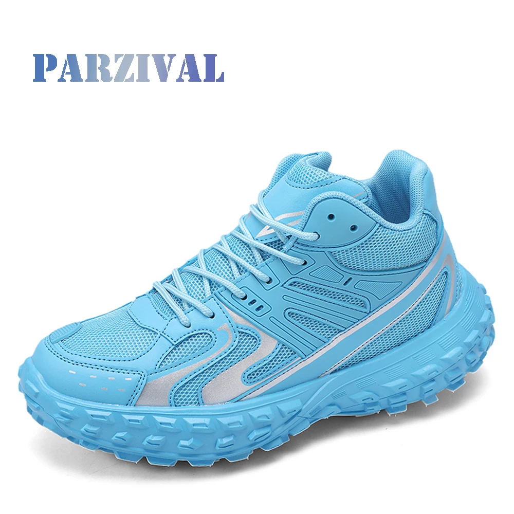 

PARZIVAL New Men Shoes Casual Sneakers Platform Tennis Lace-Up Walking Sport Outdoor soles Casual Running shoes Clunky Sneaker