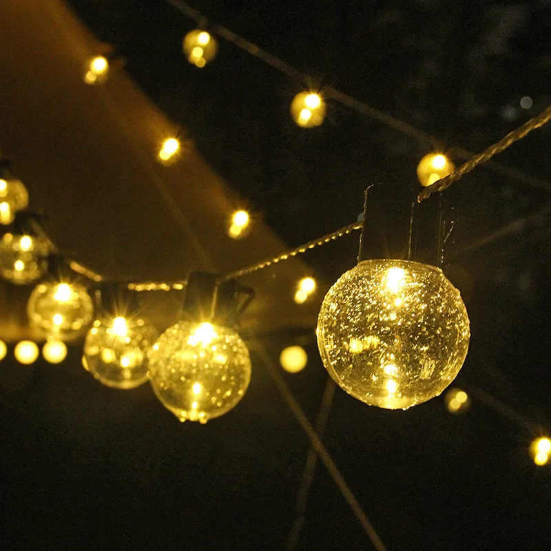 Description Picture 5 of itemHighlight Big Solar Shatterproof Bulb Light String Lights Outdoor For Garden Holiday Decoration Waterproof Edison Lights 722