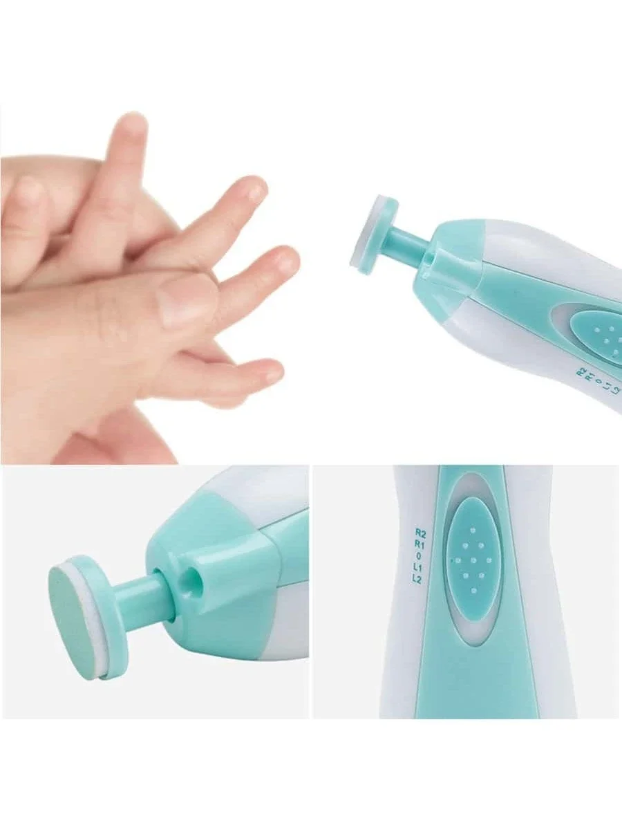 1set Unisex Baby Nail Trimmer, Blue Multi-functional Children Nursing Product