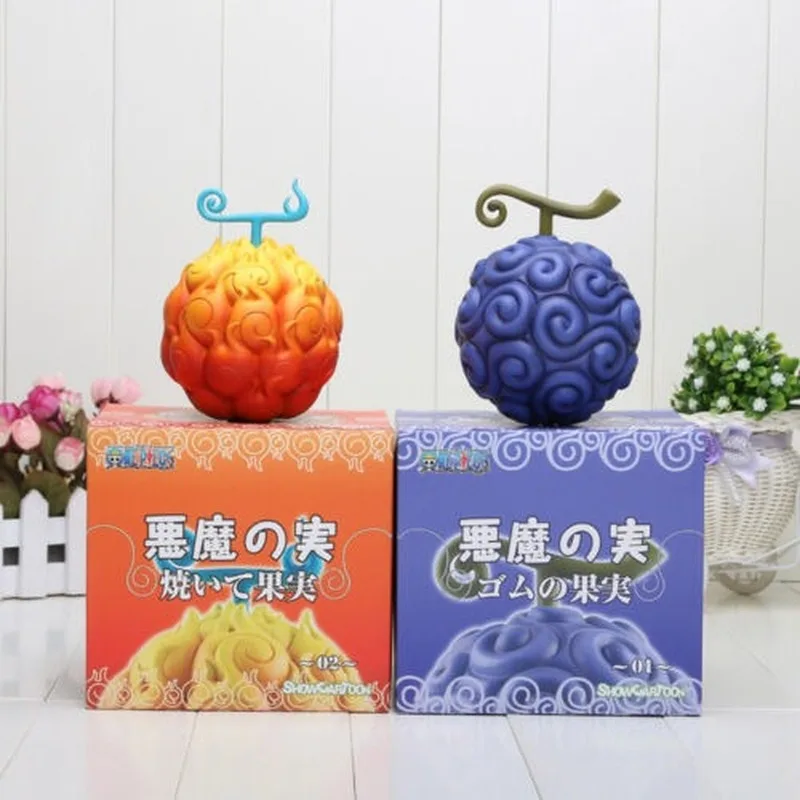 

Devil Fruit Flame-Flame Fruit Gum-Gum Fruit Op-Op Dark-Dark Fruit PVC Action Figure Model Toy Gift Collection Decoration