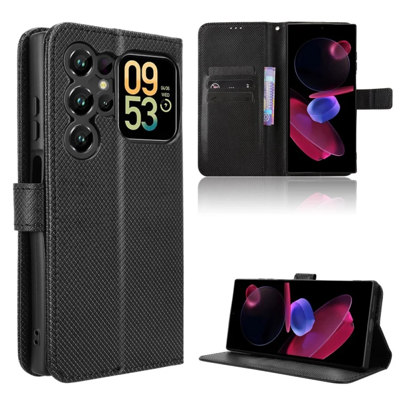 Oukitel C62 Pro 지갑용 플립 케이스 Oukitel C62 전화 가방 케이스용 자석 고급 가죽 커버