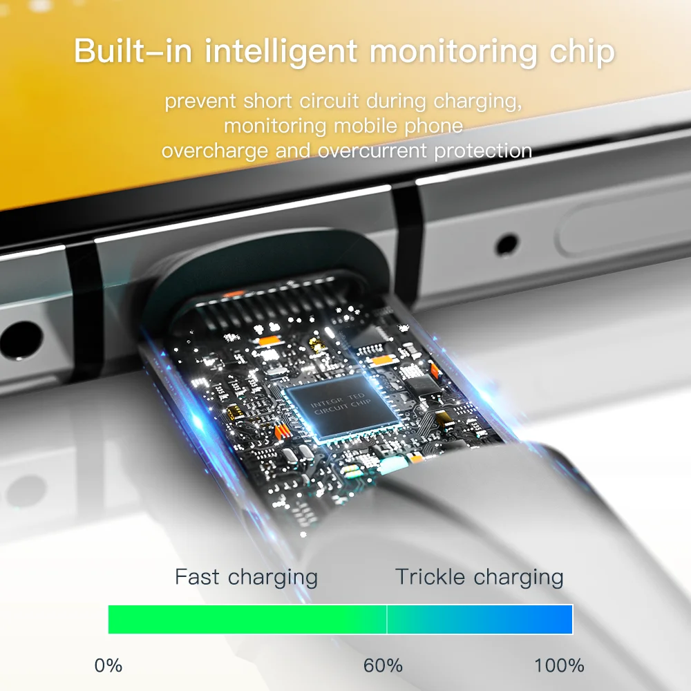 Essager 3A USB Type C Cable Fast Charging USB C Cable For iPhone 16 15 Samsung S24 Xiaomi Oneplus USB A To Type C Data Wire Cord