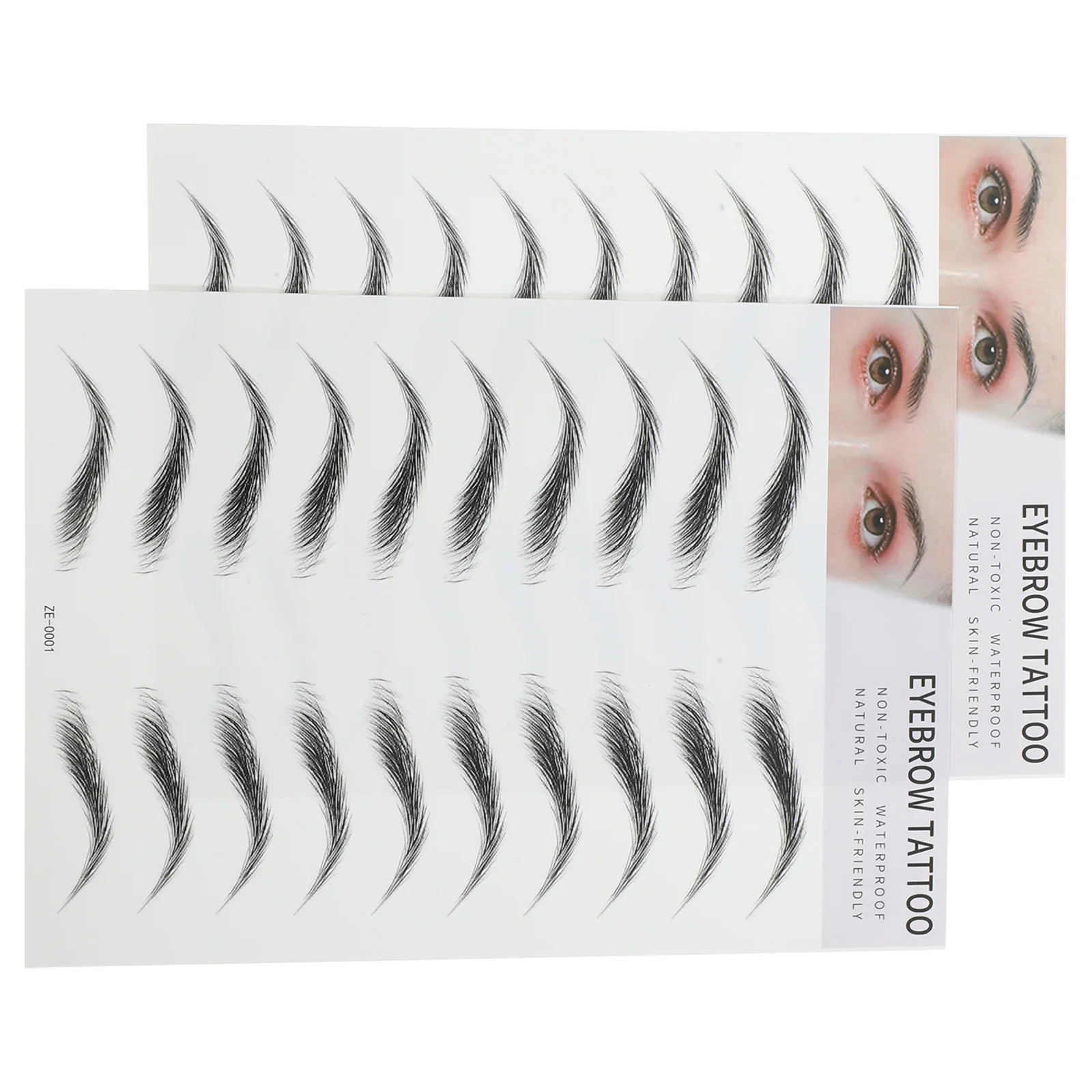 

Sticker Stickers Brow Transfer Fake Hair Grooming Shaping Makeup Peel Off
