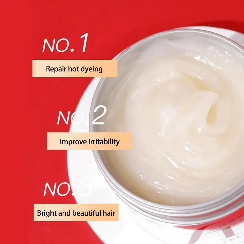 Fino Hair Mask Conditioner FenConcentrate Hydra Beauty Liquid Red Jar Repair Dry Smooth Fall Mask Hair Conditioner Hair Mask