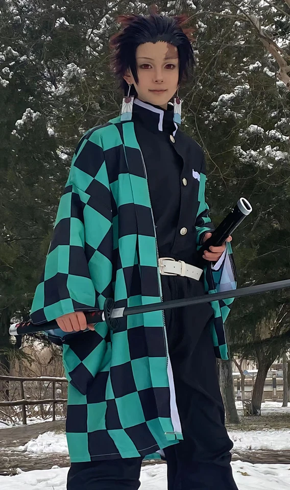 Demon Slayer Kamado Tanjiro Orecchini - Sterling Italia - Foto 10