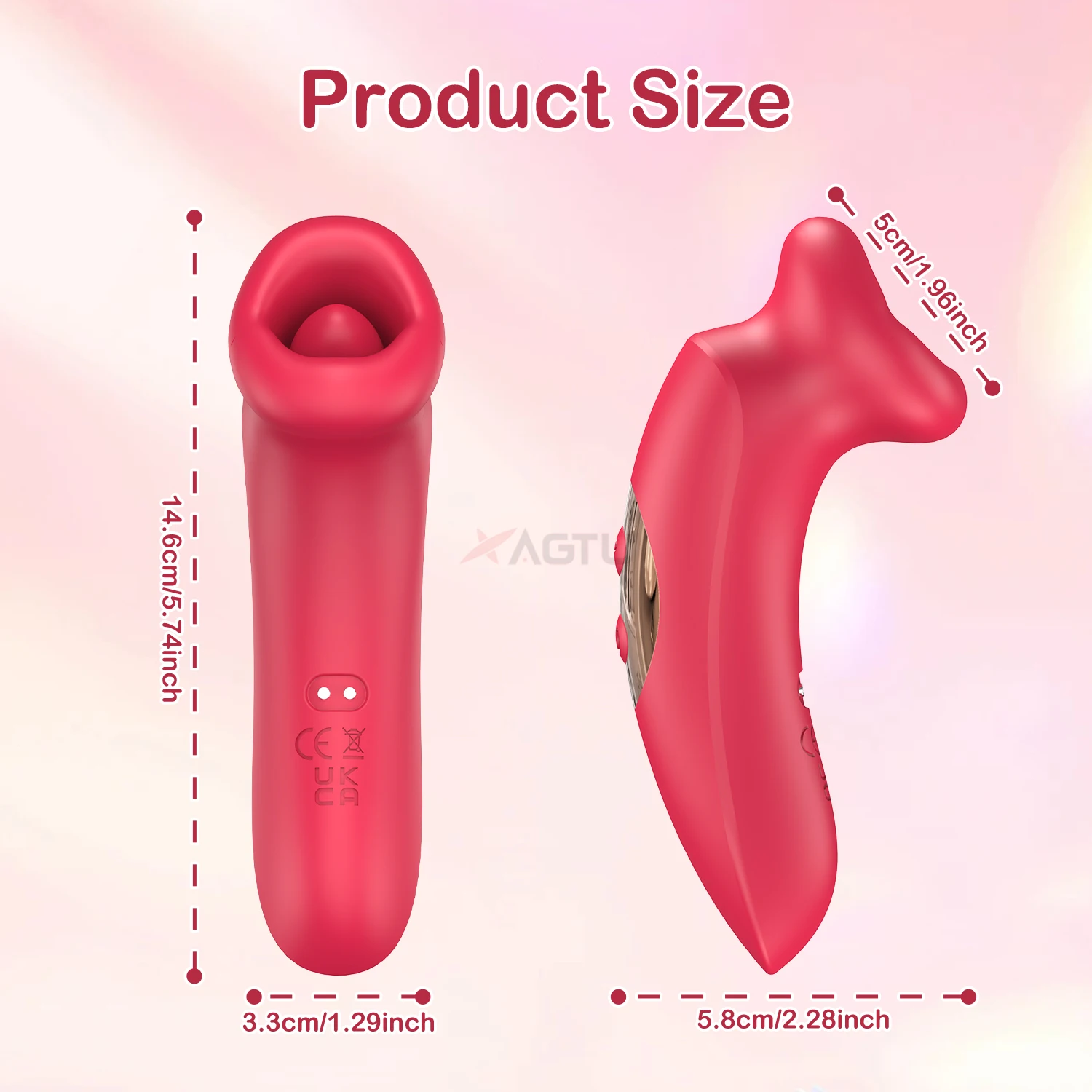 Klitorisstimulator med vakuumsug för kvinnor rabbit vibrator_voghion.com