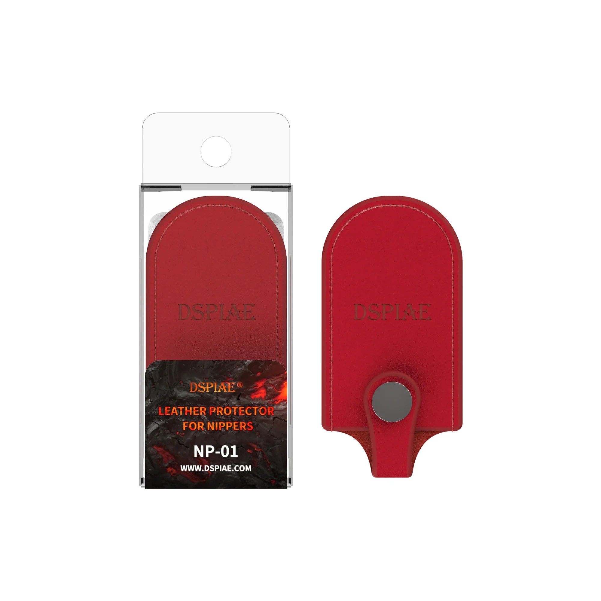 DSPIAE assembled model scissors diagonal pliers storage protective leather case NP series multicolor optional.