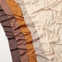 Solid Color Cotton Triangle Scarf Muslim Hijab Shawls Woman Soft Wraps Lady Fashion Causal Turban Islamic Jersey Headband 5