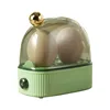 Electric Egg Boiler Automatic Cooker Rapid Egg Boiler Breakfast Machine Multi-Function Egg Cooker 2 Eggs Portable Food Steamer 6