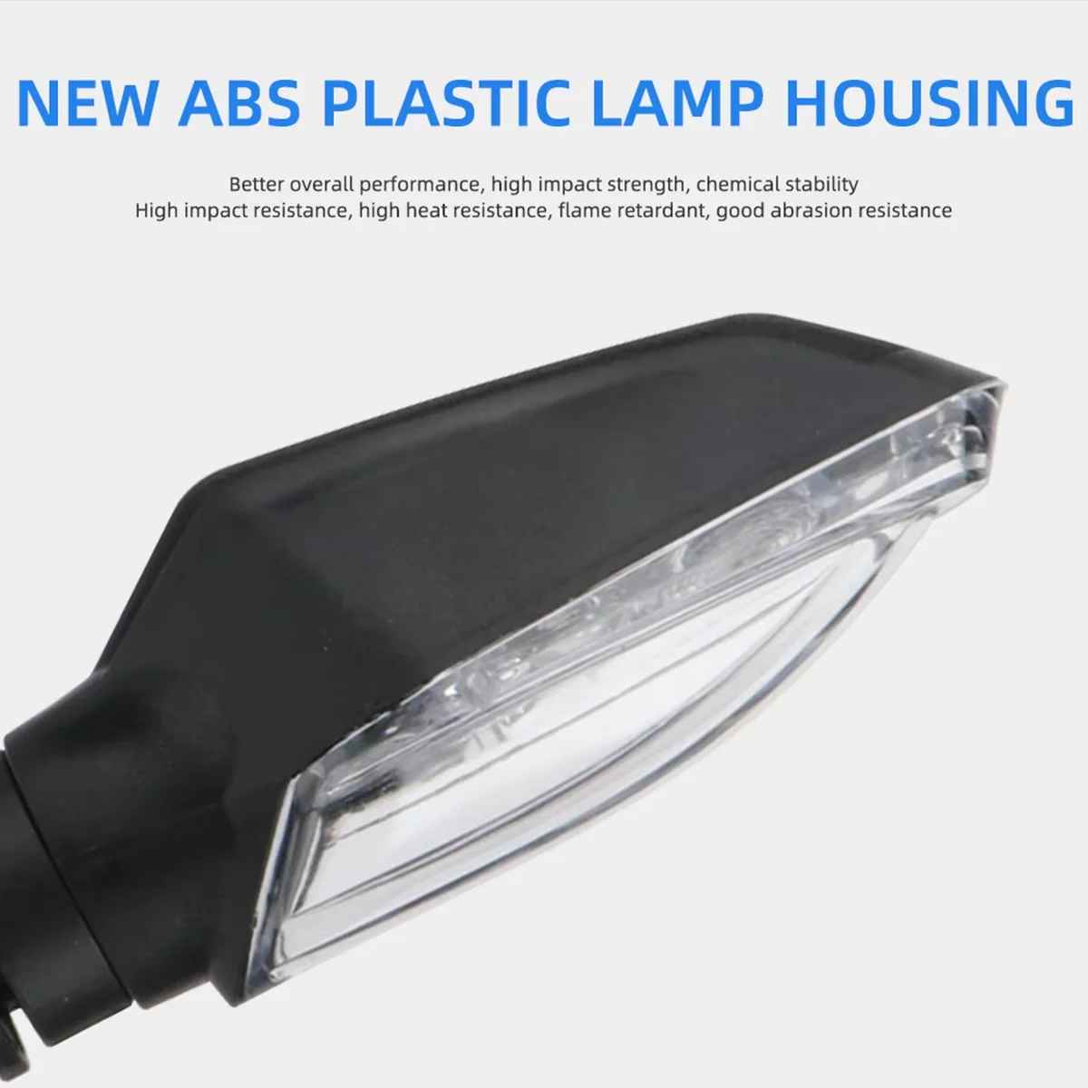 รูปสินค้า ไฟสัญญาณ LED 3 ดวง สำหรับมอเตอร์ไซค์ 2 ชิ้น