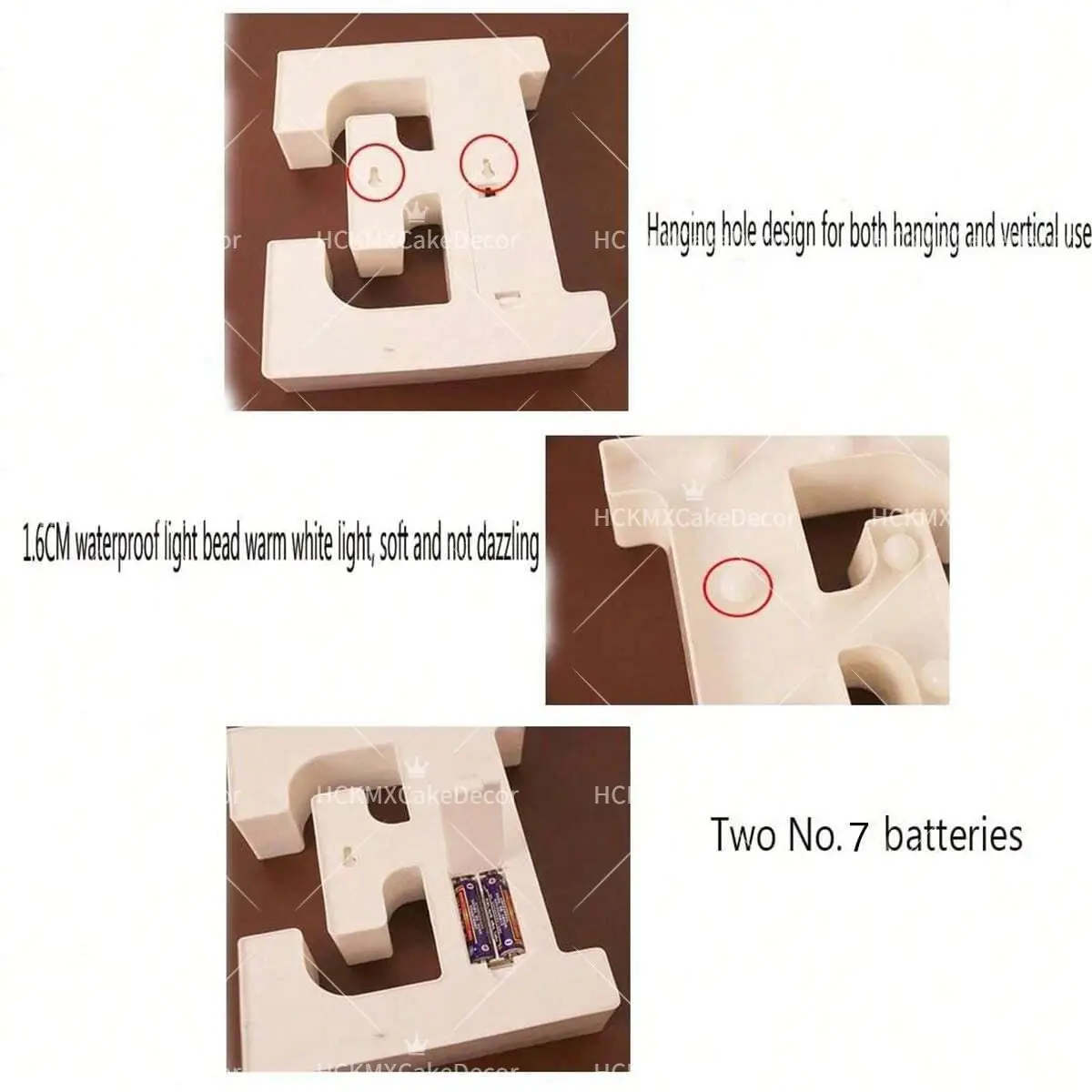 Illuminated LED Marquee Numbers - Battery Operated Decorative Lights for Events and Home Decor