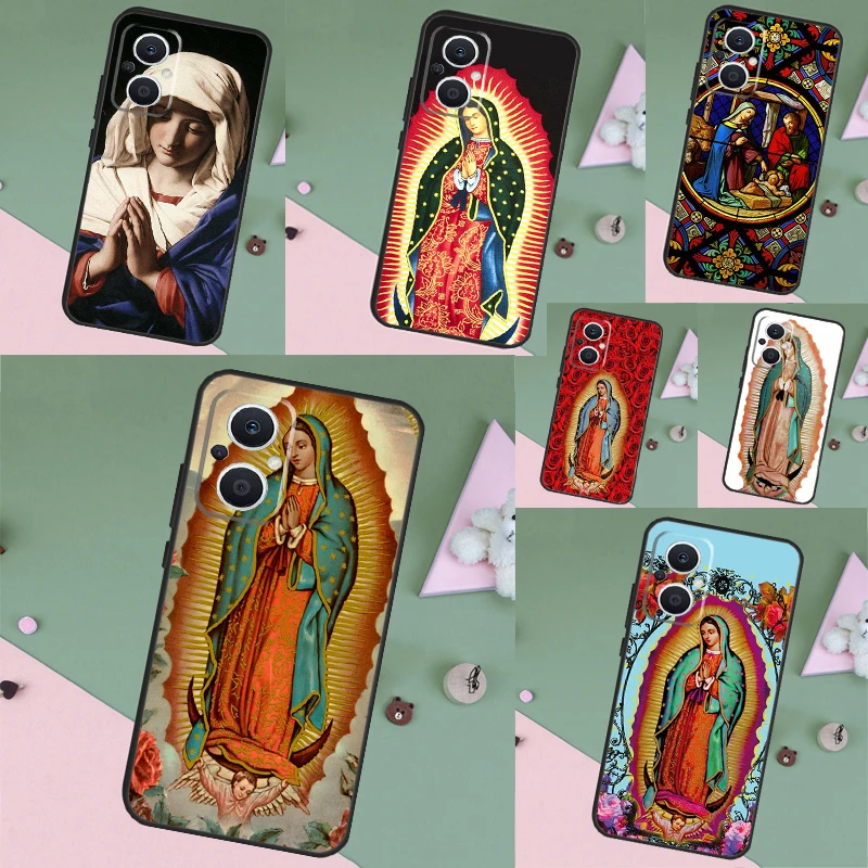 Custodia Per Telefono Con Cover Virgen De Guadalupe Per Oppo Reno 7 6 8 Lite 4 5 Z 2Z 8T Oppo Find X6 Pro X2 X3 Neo X5 Lite