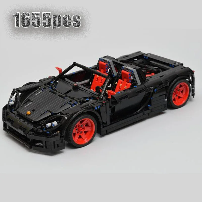 

NEW Carrera GT (1:10) Supercar 1655PCS Model Building Kit Block Self-locking Bricks Birthday Christmas Gift