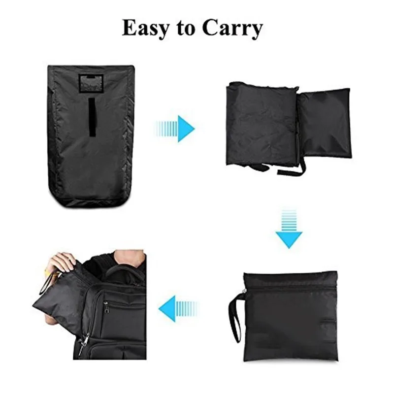 Baby Car Seat Travel Bag for Airplane Infant Safety Seat Organizer Stroller Gate Checking Bag for Flying Pram Buggy Storage