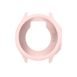 Silicone Protective Cover: Full Body Soft TPU Hollow Case (Rose pink)