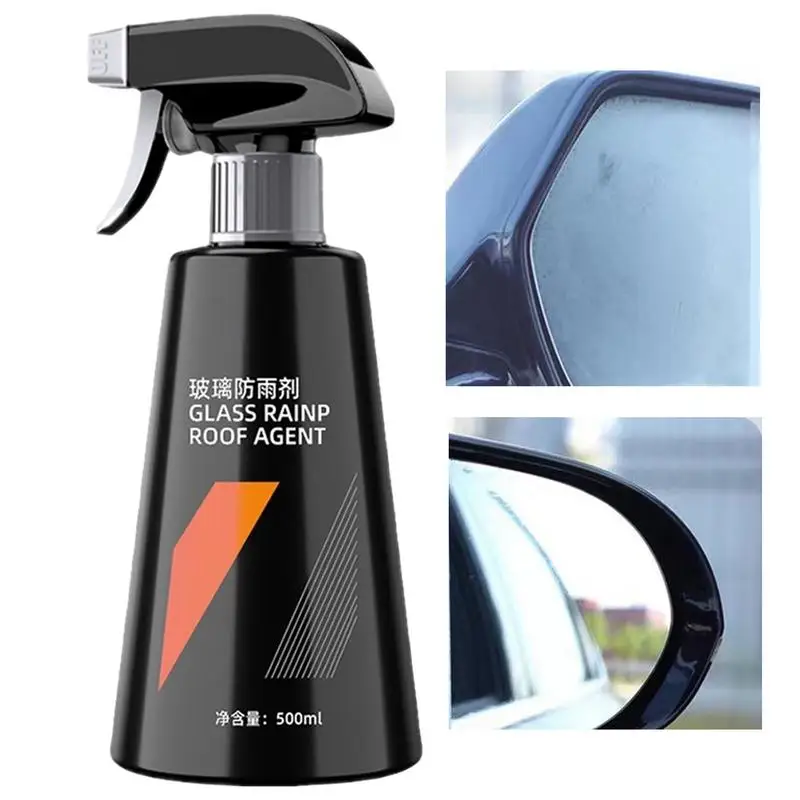 

Anti Fog Spray Car Defogger Water-Resistant Car Windshield Anti Fog Spray For Glasses 500ml Antifogging Agent Car Glass Cleaner