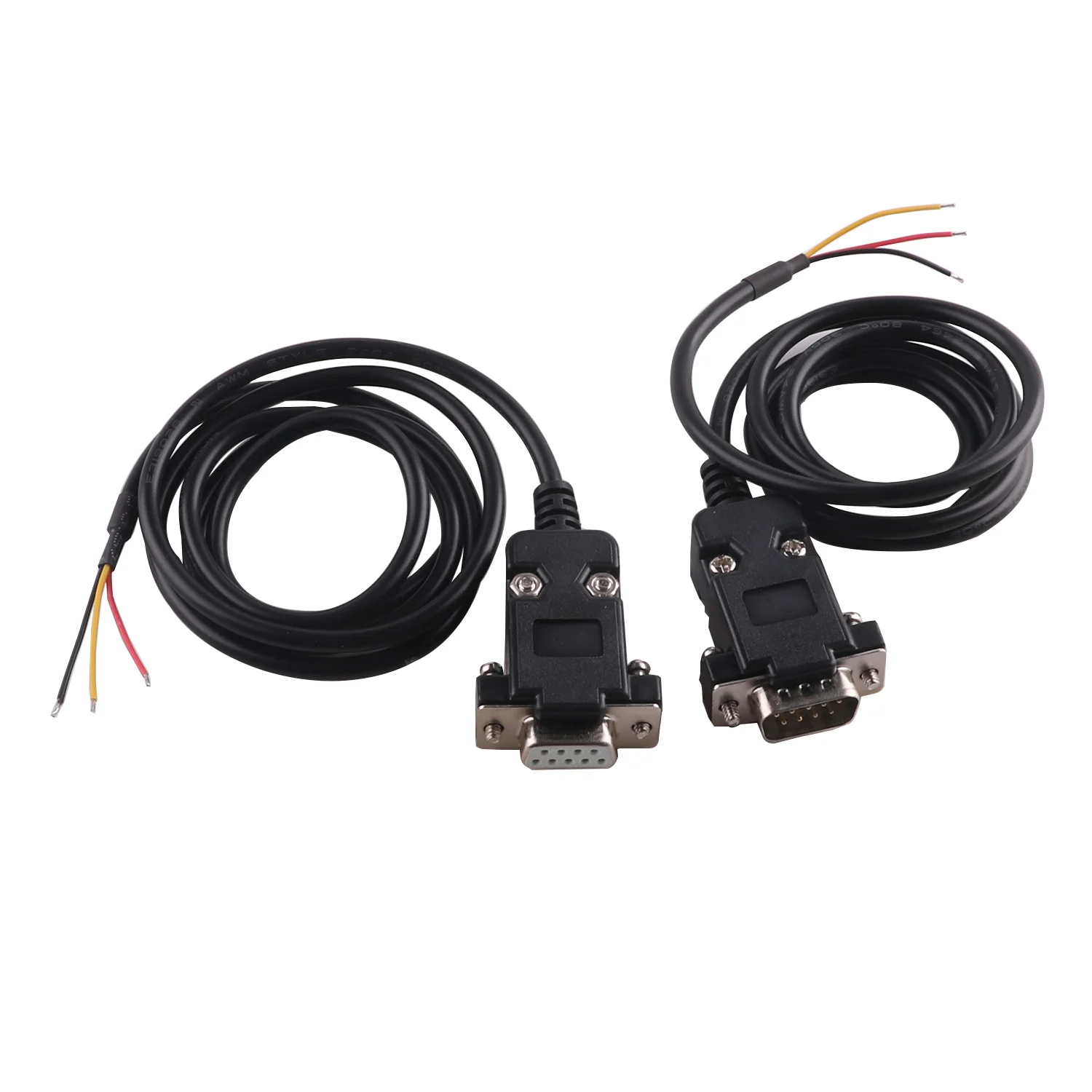 Db9 D-Sub 9 Pin Maschio/Femmina Convertitore Adattatore Seriale Da Rs232 A Cavo 3 Pin Cavo 3 P
