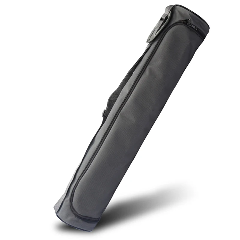 Adjustable Full-Zip Cargo Pocket Wear-resistant Canvas Knapsack Yoga Mat Bags Dropship
