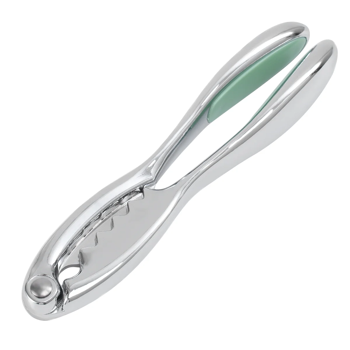 

1pc Crab Pliers Tools Kitchen Stainless Steel Crab Clamp Pliers Kitchen Gadget for Home Restaurant (Silver + Light