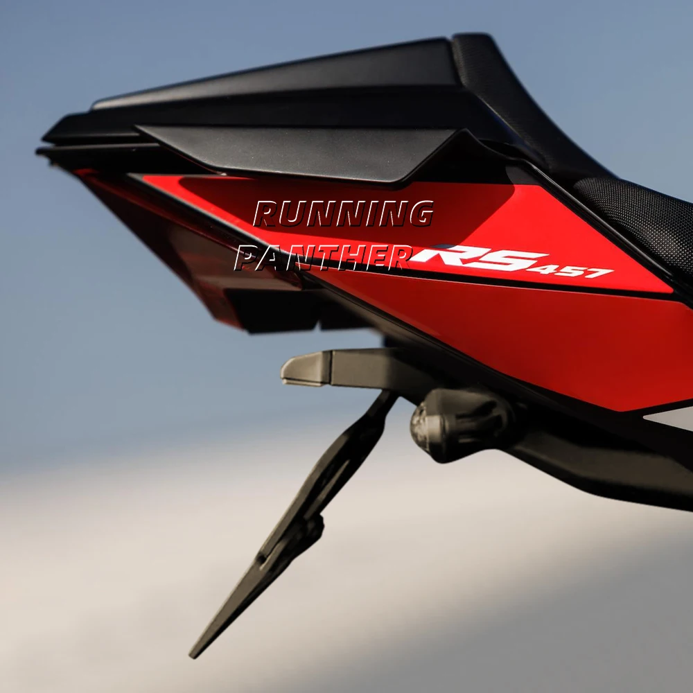 Aprilia RS457 RS 457 2024 2025 오토바이 후면 짧은 테일 스톡 라이센스 플레이트 홀더 Tailstock 프레임 브래킷 키트