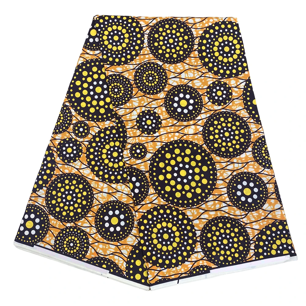 Arrival African batik quality guaranteed Ankara batik print fabrics polyester soft suitable for women's clothing sewing
