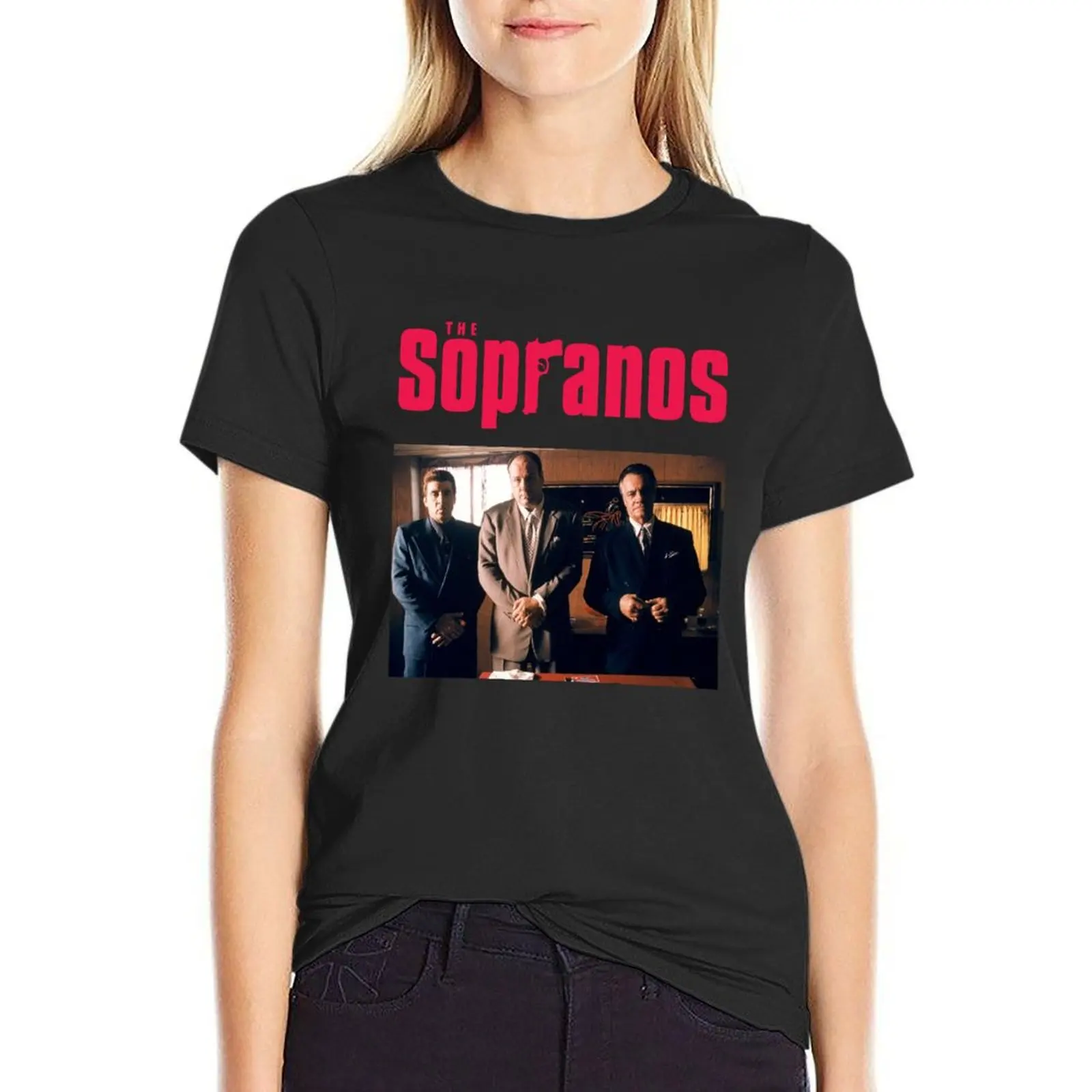 

The Sopranos Vintage T-shirt vintage clothes cute tops plain t shirts for Women