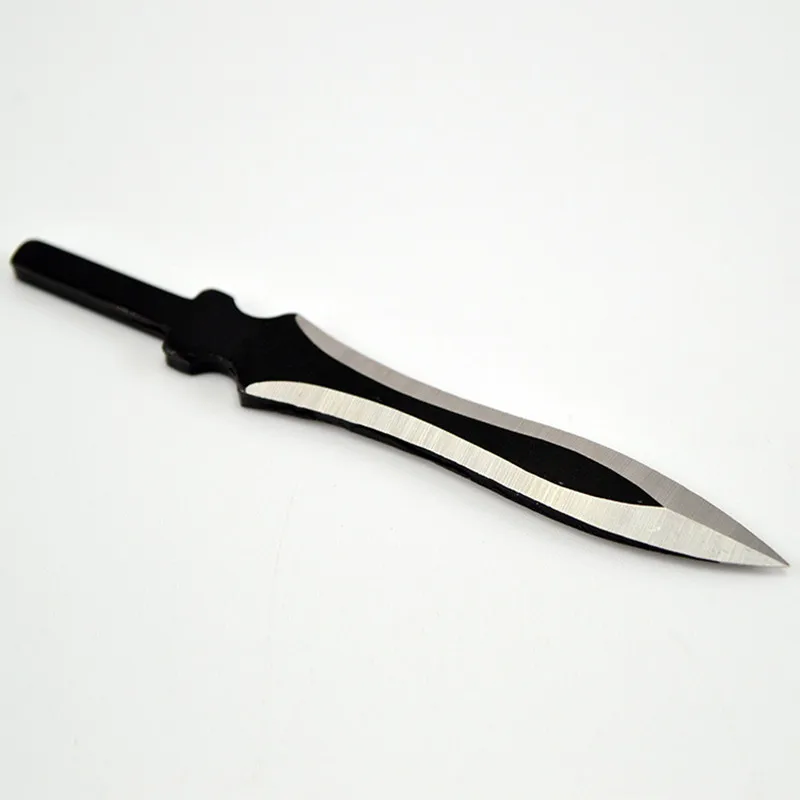 Tea Cutter 420 Stainless Steel Tea Knife, Embryo Tea Sword, Semi-Finished Embryo, Mirror Laser Pattern, 2Pc
